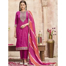 Anouk Women Pink Kurta Sets-image-31