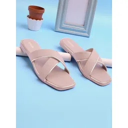 Anouk Women Pink Slip On Flats-image-10