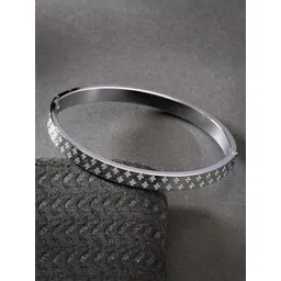Anouk Women Silver-Plated Kada Bracelet-picture-28