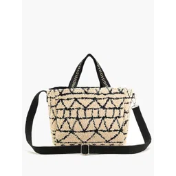 Anouk Women Textured Structured Cotton Shoulder Bag-picture-36