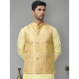Anouk Woven Design Nehru Jacket-picture-23