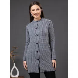 anouk mirage Anouk Women Checked Cardigan-picture-40