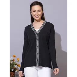 anouk mirage Anouk Women V-Neck Cardigan Sweaters-picture-33