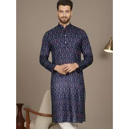 Anouk Mirage Men Geometric Printed Kurta-picture-36