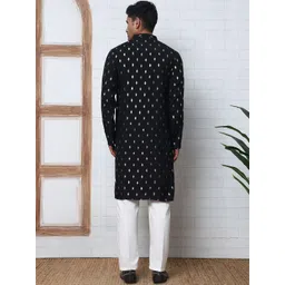 Anouk Mirage Men Printed Regular Kurta with Pyjamas image 2