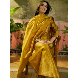 Anouk Mirage Women Regular Kurta with Palazzos & With Dupatta-picture-22