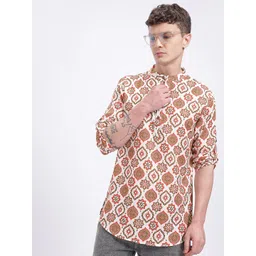 Anouk Rustic Ethnic Motifs Printed Kurta-picture-34