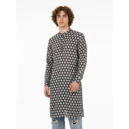 Anouk Rustic Ethnic Motifs Printed Mandarin Collar Kurta-picture-27