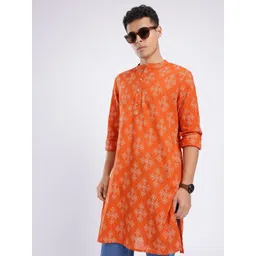Anouk Rustic Ethnic Motifs Printed Mandarin Collar Straight Kurta-picture-19