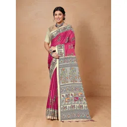 Anouk Rustic Ethnic Motifs Saree-picture-26