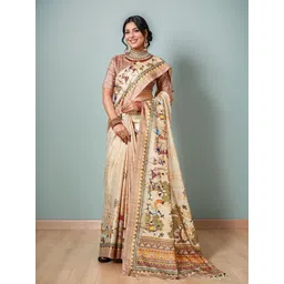 Anouk Rustic Ethnic Motifs Saree-picture-24