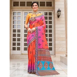 Anouk Rustic Ethnic Motifs Saree-picture-27