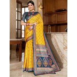 Anouk Rustic Ethnic Motifs Saree-picture-30
