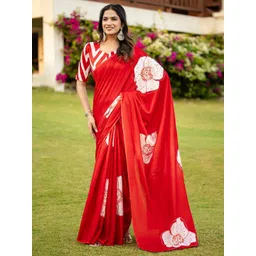 Anouk Rustic Floral Block Print Saree-picture-37