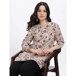 Anouk Rustic Floral Print Kurti-picture-32
