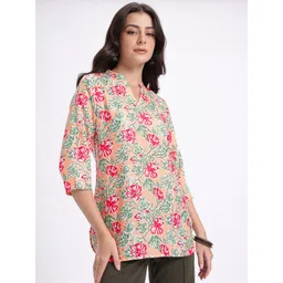 Anouk Rustic Floral Printed Kurti-picture-37
