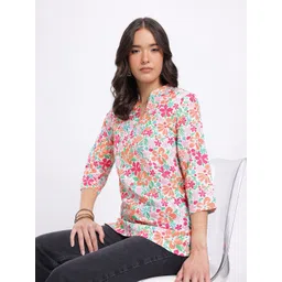 Anouk Rustic Floral Printed Kurti-picture-30