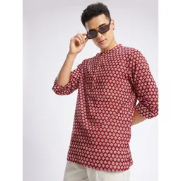 Anouk Rustic Indie Ethnic Motifs Printed Kurta-picture-32