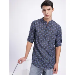 Anouk Rustic Men Ethnic Motifs Printed Kurta-picture-24