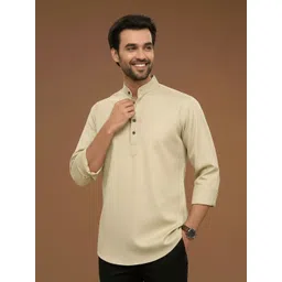 Anouk Rustic Men Thread Work Kurta-picture-17
