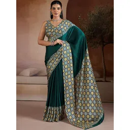 Anouk Rustic Printed Border Saree-picture-29