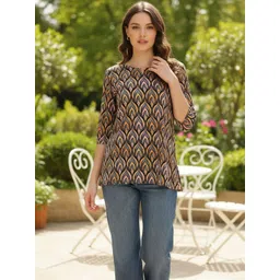 Anouk Rustic Printed Kurti-picture-19