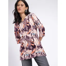 Anouk Rustic Printed Pure Cotton Kurti-picture-15