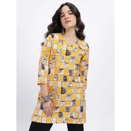 Anouk Rustic Printed Straight Kurti-picture-33