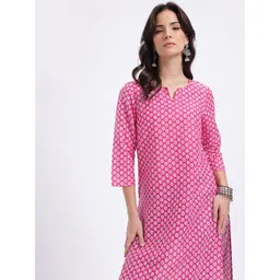 Anouk Rustic Pure Cotton Ethnic Motifs Printed Kurta-picture-38