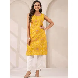 Anouk Rustic Women Bandhani Printed Kurta-picture-35