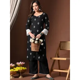 Anouk Rustic Women Ethnic Motifs Printed Regular Kurta with Palazzos-picture-25