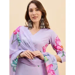 Anouk Rustic Women Floral Printed Regular Kurta Sets With Dupatta-picture-39