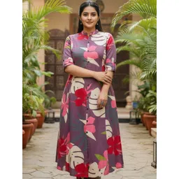 Anouk Rustic Women Floral Printed Regular Kurta with Trousers-picture-29