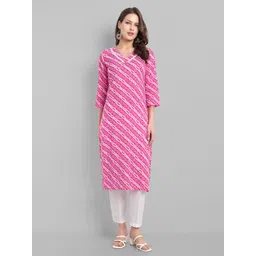Anouk Rustic Women Geometric Printed Festive Cotton Straight Kurta-picture-22