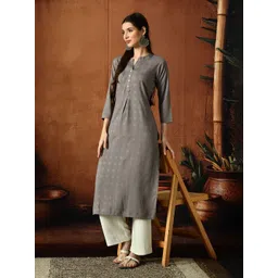 Anouk Rustic Women Geometric Printed Straight Kurta-picture-13