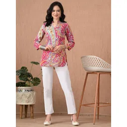 Anouk Rustic Women Paisley Printed Kurti-picture-25