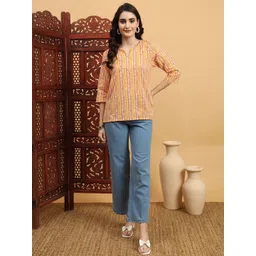 Anouk Rustic Women Printed Pure Cotton Kurti-picture-17