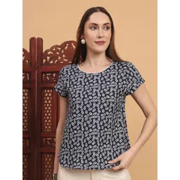 Anouk Rustic Women Printed Pure Cotton Top-picture-29