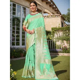 Anouk Rustic Woven Design Banarasi Saree-picture-11