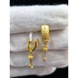 Anshenterpris Gold-Plated Contemporary Drop Earrings-picture-28