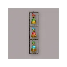 ANSHIKA INTERNATIONAL Green & Yellow Handcrafted 3-Traditional Moustache Sardar Wall Frame-picture-16