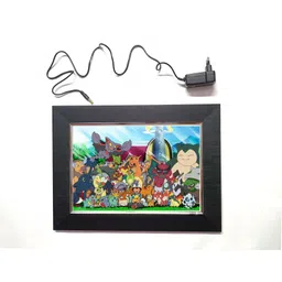 anshul internet point POKEMON LED FRAME 11.5 BY 15.55 15.5 inch LED PHOTO FRAME-picture-13