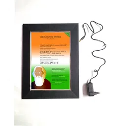 anshul internet point RASTRIYE GAAN LED FRAME 11.5 BY 15.55 15.5 inch LED PHOTO FRAME-picture-45