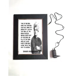 anshul internet point SWAMI VIVEKANAND QUOTE LED FRAME 11.5 BY 15.55 15.5 inch LED PHOTO FRAME-picture-25