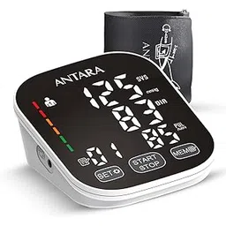 Antara AGEasy (Max Group) Fully Automatic One Touch Digital Blood Pressure Monitoring Device | BP Apparatus for Home | Portable Digital BP Check Machine for Hypertension & Managing Heart Health | Smart & Clear Display for Easy Reading-image-43