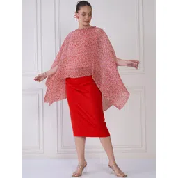 Antheaa Women Kaftan Top & Skirt Co-Ords-picture-22