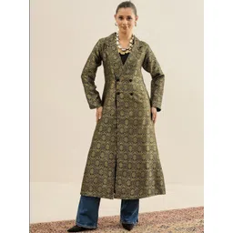 Antheaa Women Longline Open Front Jacket-picture-23