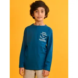 Anthrilo Boys Blue Graphic T-Shirt-picture-16