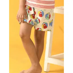 Anthrilo Boys Multicolor Cotton Printed Shorts-picture-25