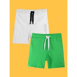 Anthrilo Boys Pack Of 2 High-Rise Cotton Shorts-image-46